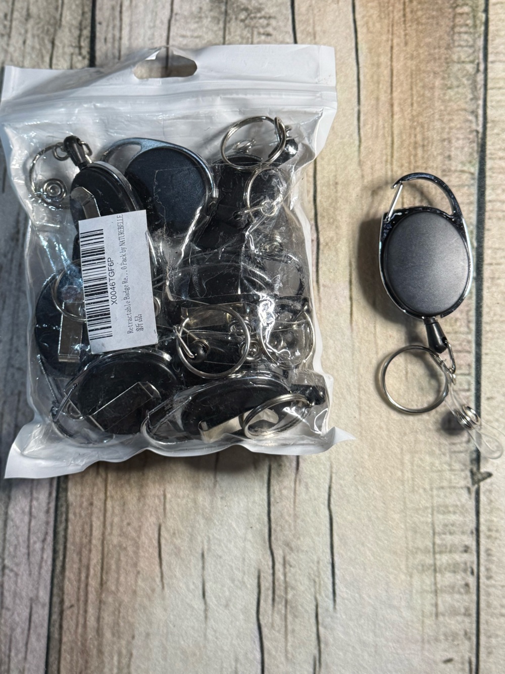 Retractable Keychain Badge Reels 10pk  - 
New